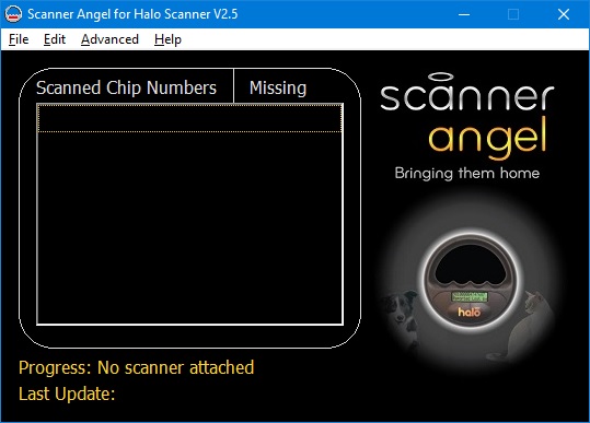 Scanner Angel oprogramowanie czytnika HALO